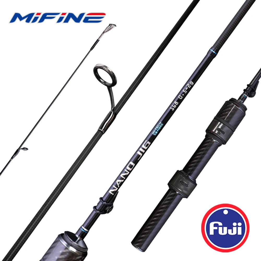 MIFINE Nano Jig Caña Spinning Ultraligera para lubina y trucha