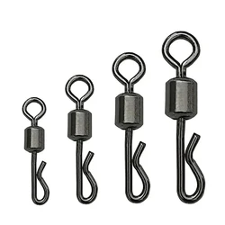 Conector giratorio Quick Link para pesca de carpa con boilies