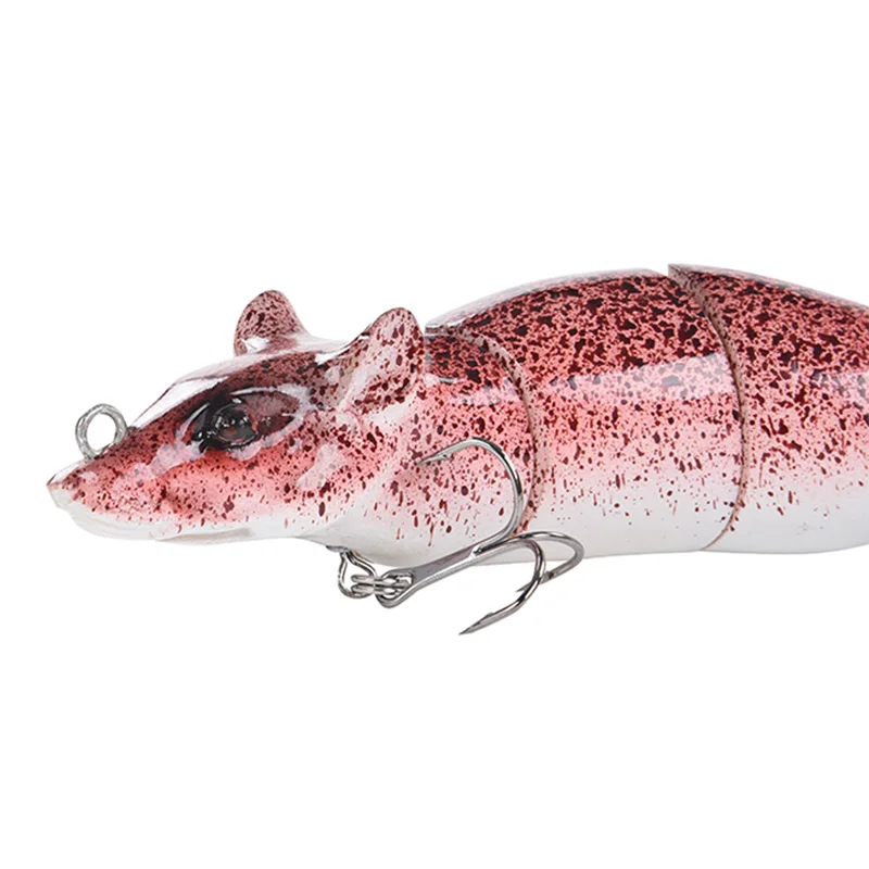Señuelo de ratón Wobbler multiarticulado para agua salada - imagen 5