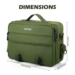 Bolsa de Pesca Goture Impermeable 600D PVC – Con Separadores y Correas