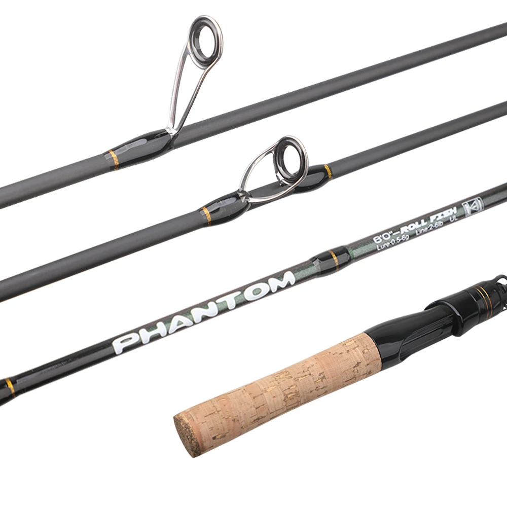 Caña ROLLFISH Ultra Light para Trucha – Punta Sólida Sensible UL - imagen 2