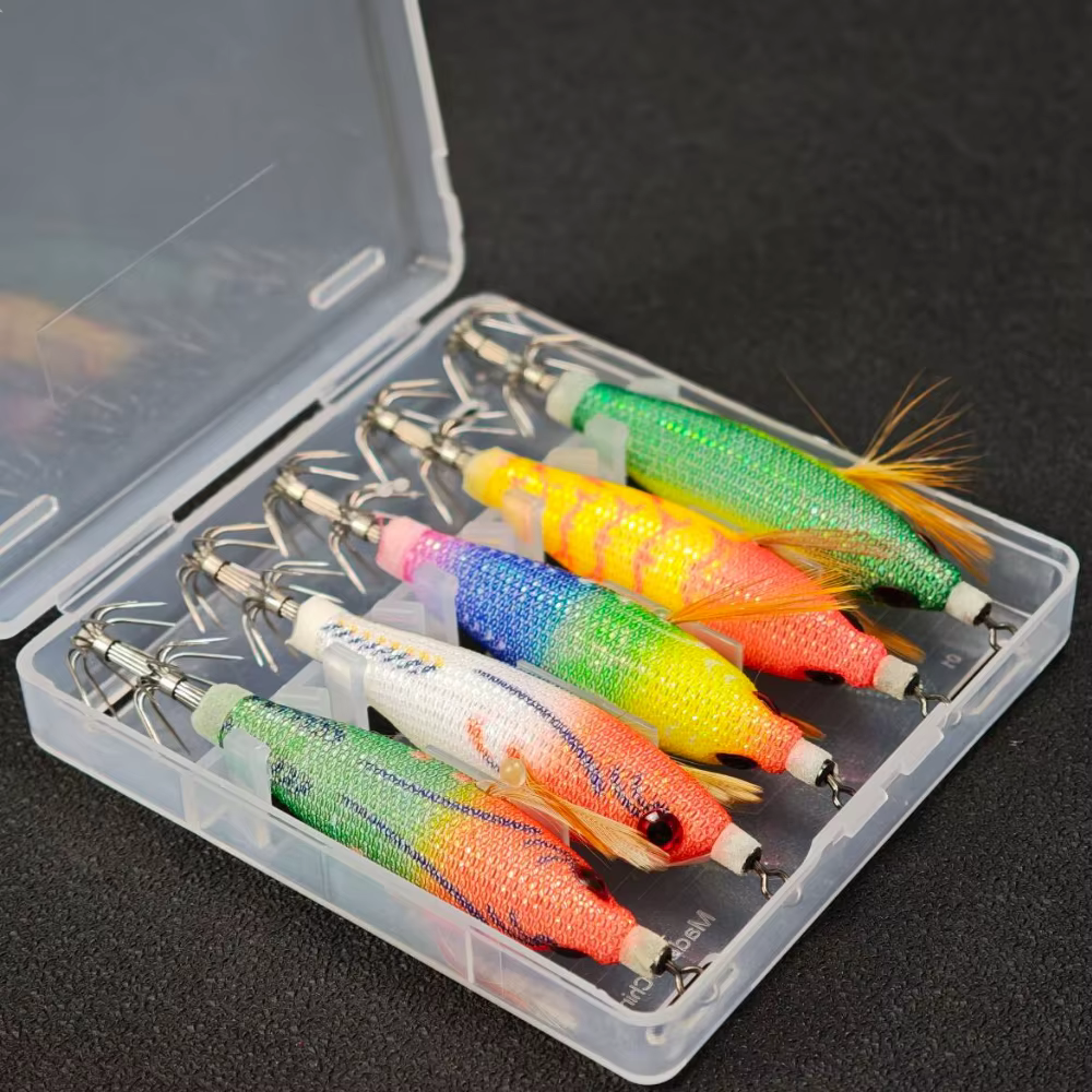 Señuelo Hanchi UV en acción para pesca costera