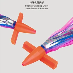 Señuelo arrastre con falda 18-23cm – Atún Mahi
