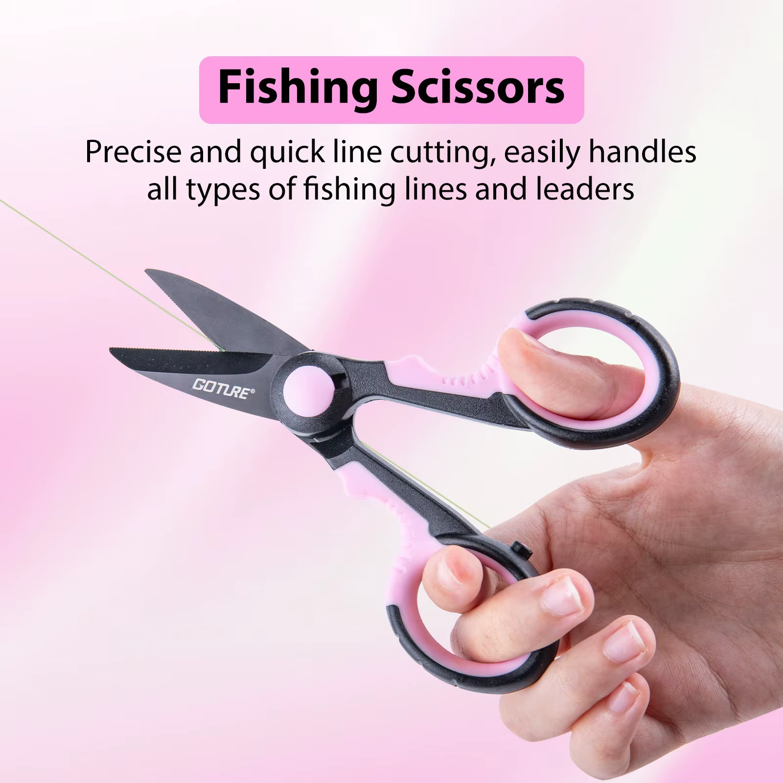 Set 3 Accesorios Pesca Goture: Reductor, Alicates y Cortahilos - imagen 3