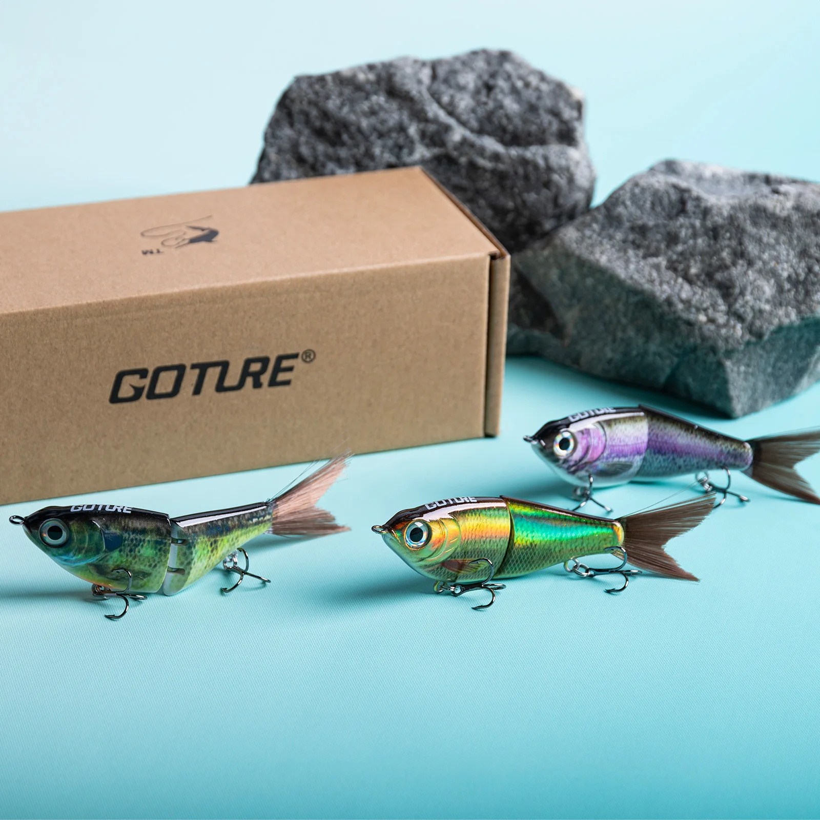 Swimbait con ojos 3D realistas