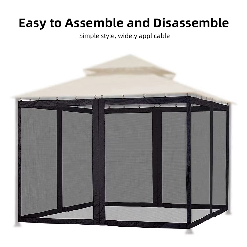 Mosquitera enrollable para patio y porche – 4 paneles - imagen 3