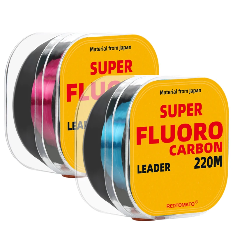 Línea fluorocarbono japonés 220M – Líder fibra para mosca - imagen 2
