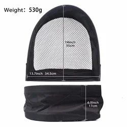 Maximumcatch Cesta de pesca con mosca de nailon bolsa secado rápido