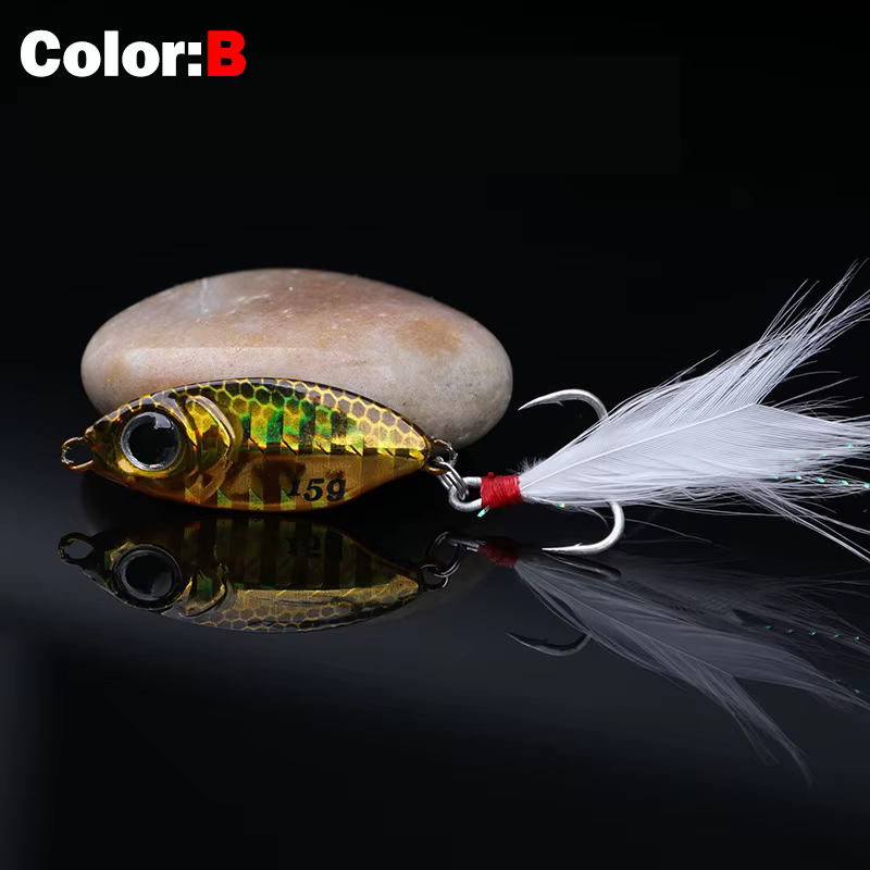 OUTKIT Señuelo metálico para jigging lucio y lubina 10/15/20 g - imagen 4