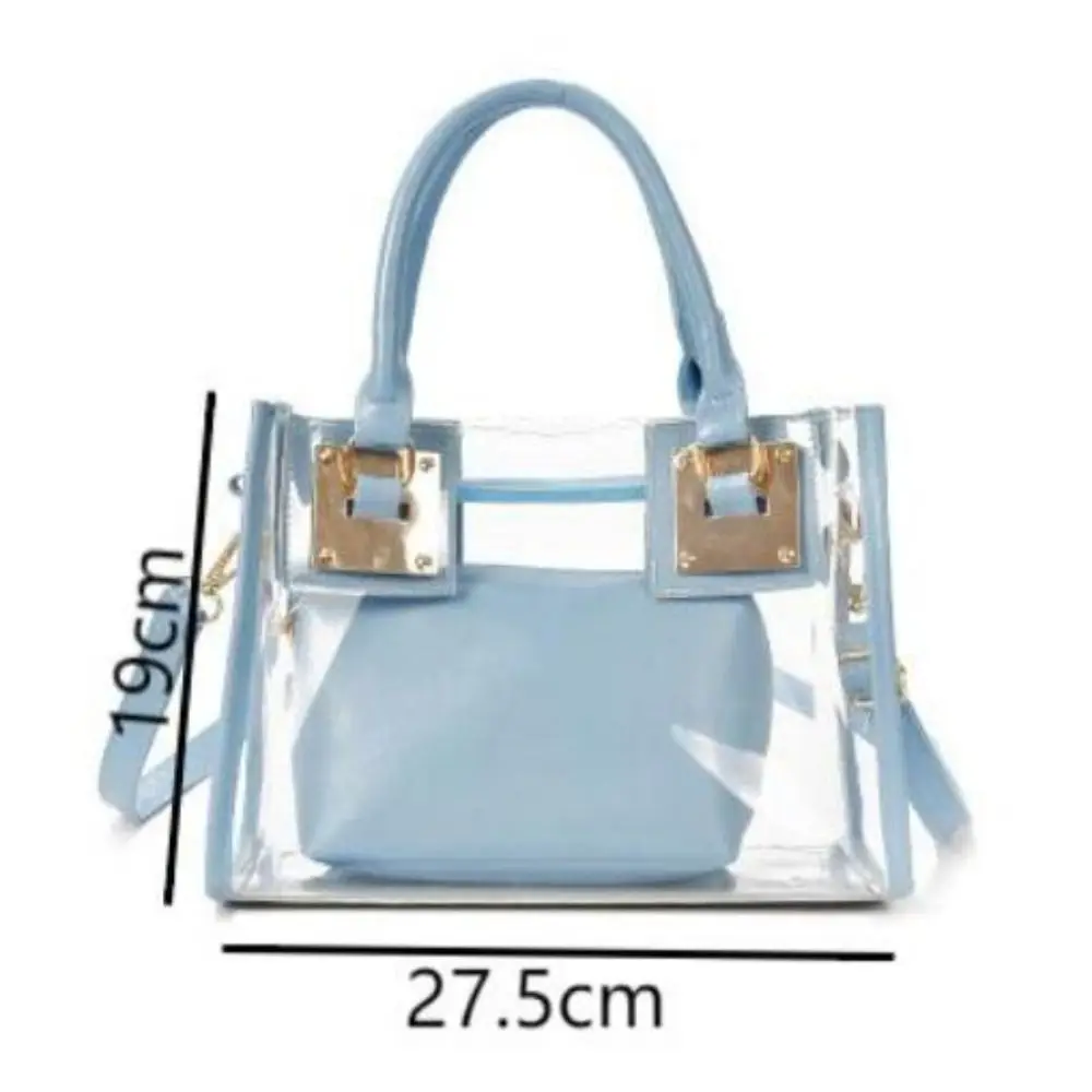 Bolso transparente detalle