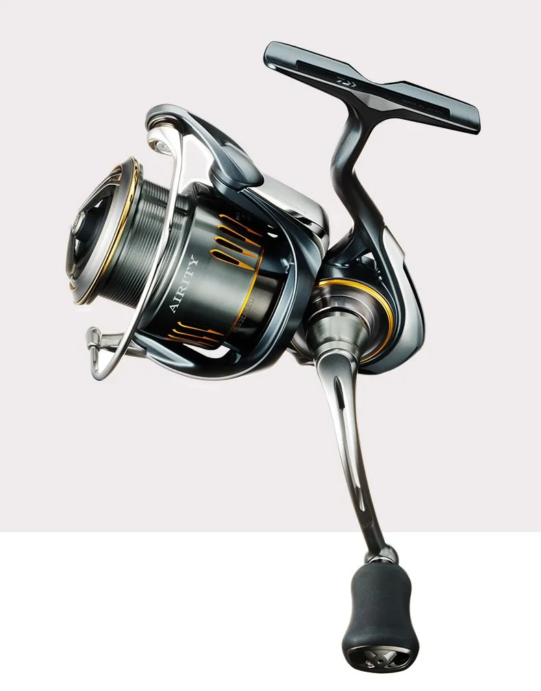 Detalle del sistema de arrastre y cuerpo del carrete