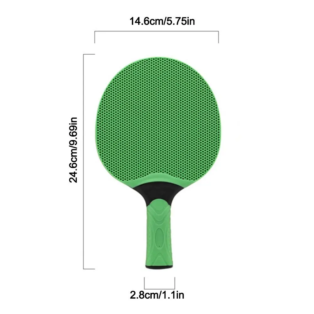 Raqueta de ping pong con agarre cómodo