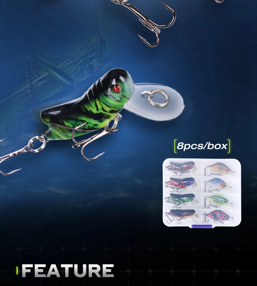 Detalle del perfil y diseño de los minnow lures