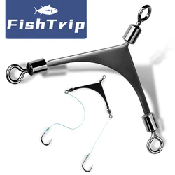 FishTrip Esparcidor 3 Vías – Giratorio Acero Inoxidable