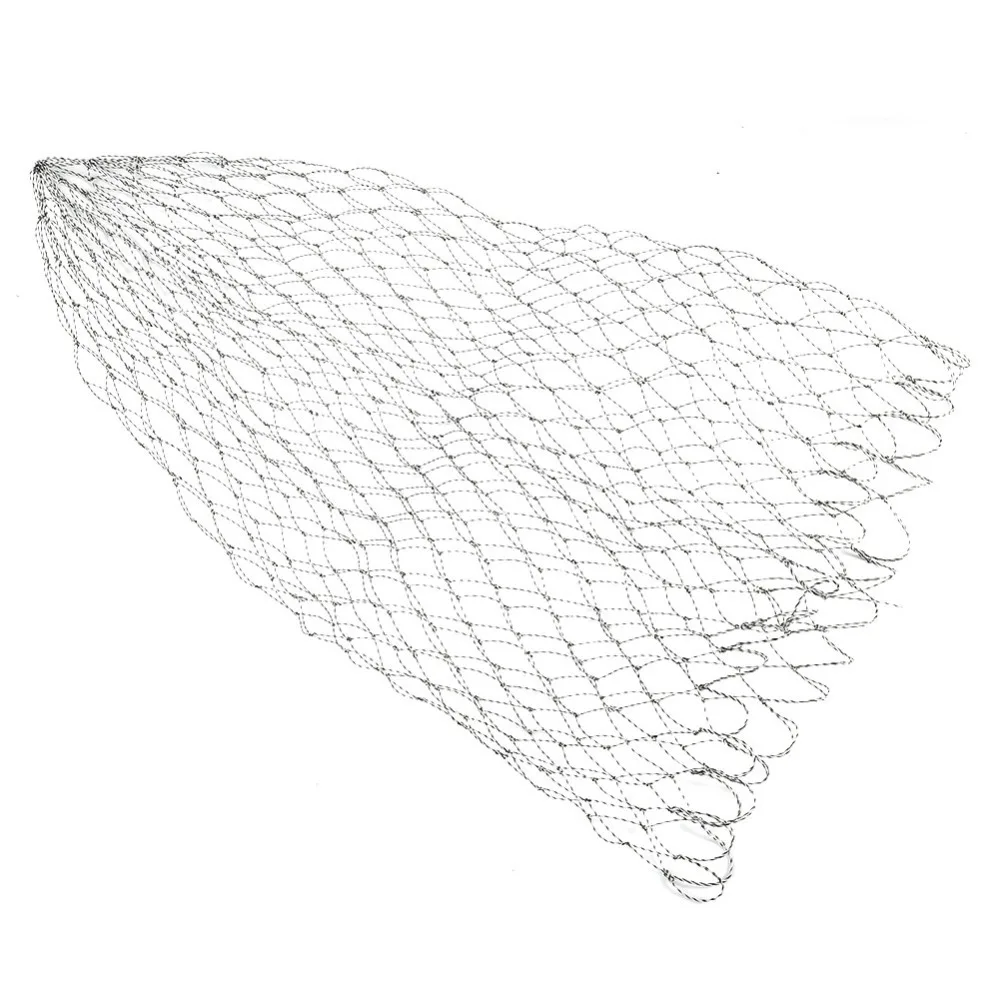 Malla de nylon gris para red de pesca en agua dulce — repuesto