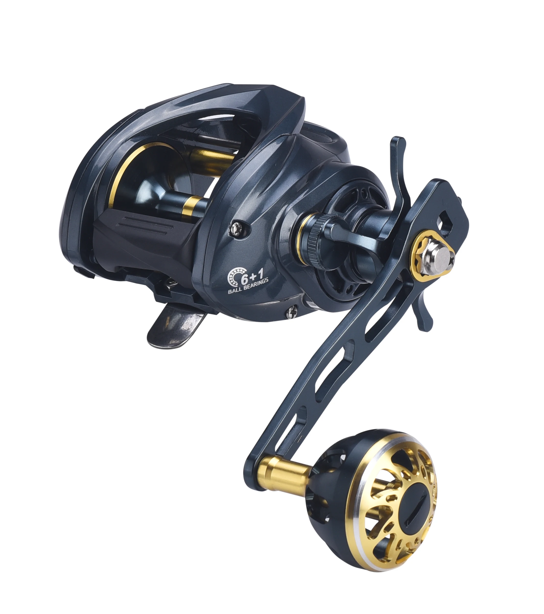 Carrete baitcasting Lizard anticorrosión bobina profunda freno magnético - imagen 5