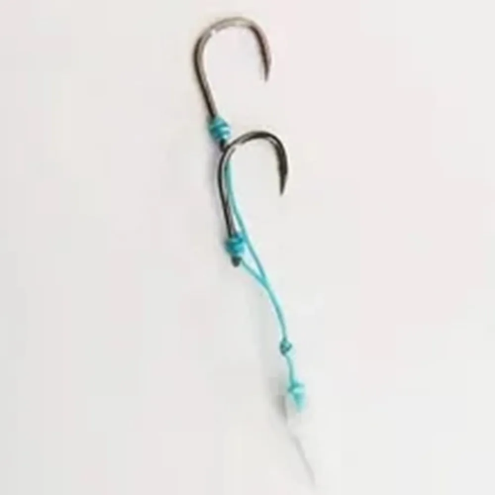 Anzuelos de pesca en acero alto carbono con ganchos pequeños y señuelos giratorios