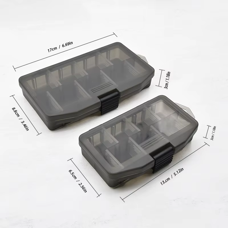Caja de pesca con compartimentos – Estuche para accesorios y señuelos - imagen 4