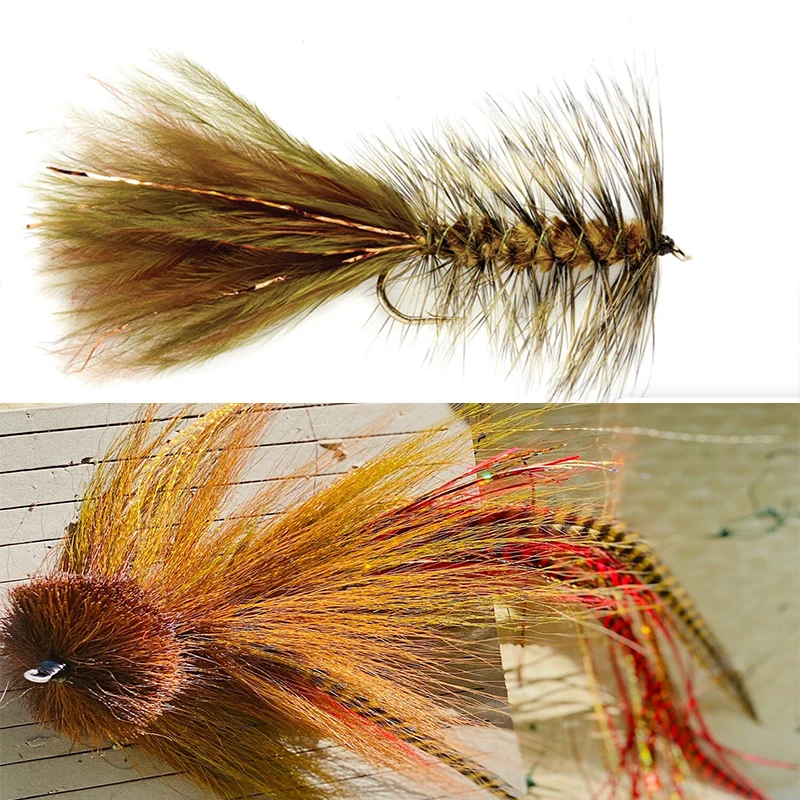 Ewing Mosca Woolly Bugger Colores Serpentina - imagen 5