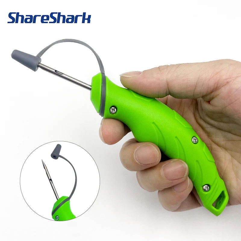 Aguja de acero inoxidable ShareShark para aturdir y sangrar pescado - imagen 3