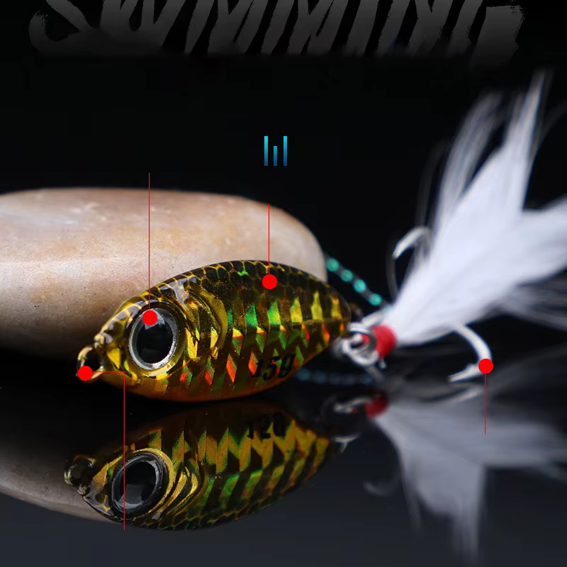 OUTKIT Señuelo metálico para jigging lucio y lubina 10/15/20 g - imagen 3