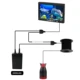 Buscador de peces LED con cámara subacuática para pesca en hielo