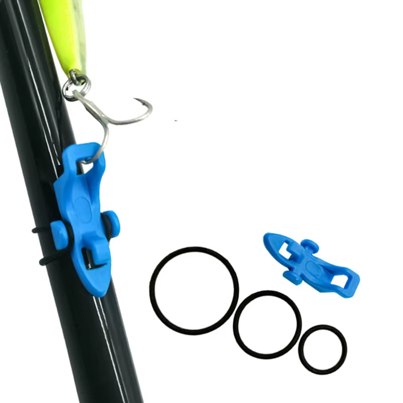 3 Anillas de Goma para Fijar Cebo en Aparejos de Pesca - imagen 2