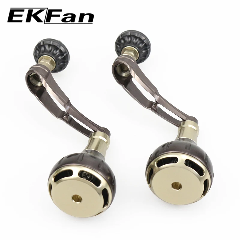Manivela de aluminio EKFan roscada para carretes spinning - imagen 3