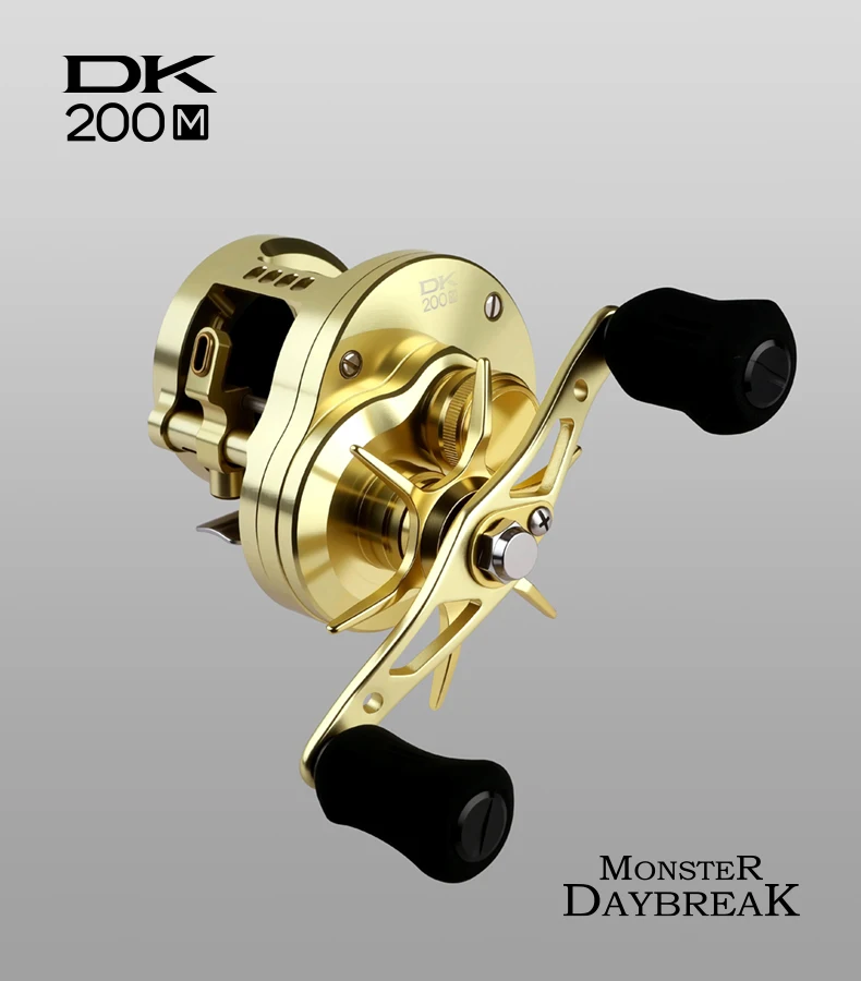 Carrete de pesca Kawa DK – 12+1 rodamientos y mango metálico - imagen 2