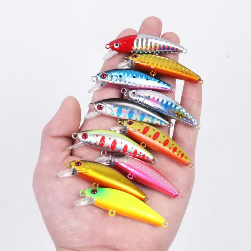 Crankbait para lubina Hundible Minnow Wobbler duro señuelo artificial - imagen 2
