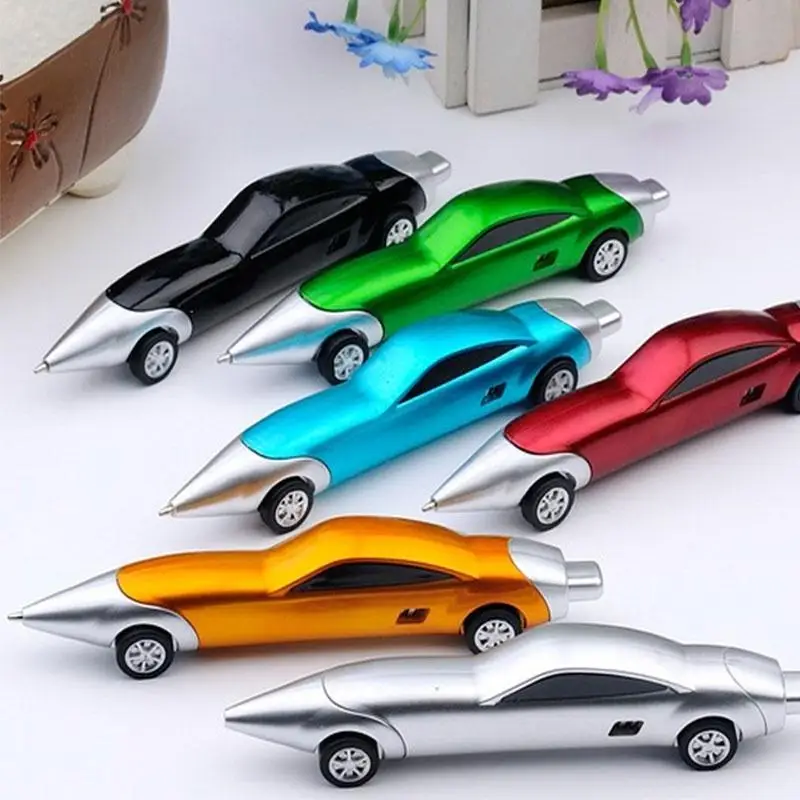 Bolígrafo con forma de coche, diseño infantil