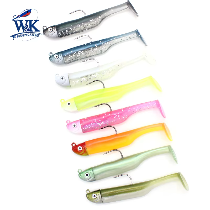 Jig Head Rock – Señuelo vinilo 6cm 5g para lubina, perca y lucio - imagen 4