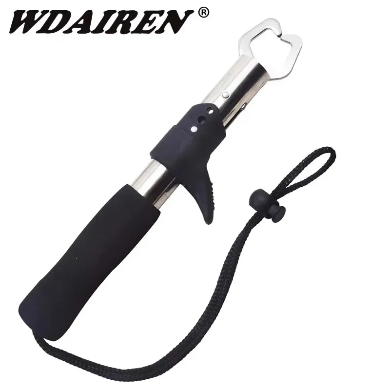 Pinza de pesca WDAIREN cerrada vista lateral