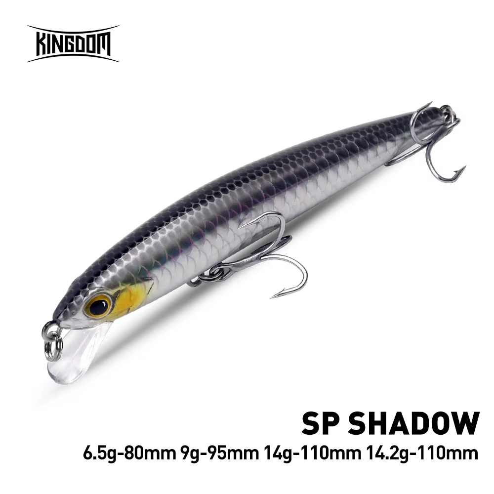 KINGDOM SP Shadow – Señuelos Wobbler para lubina