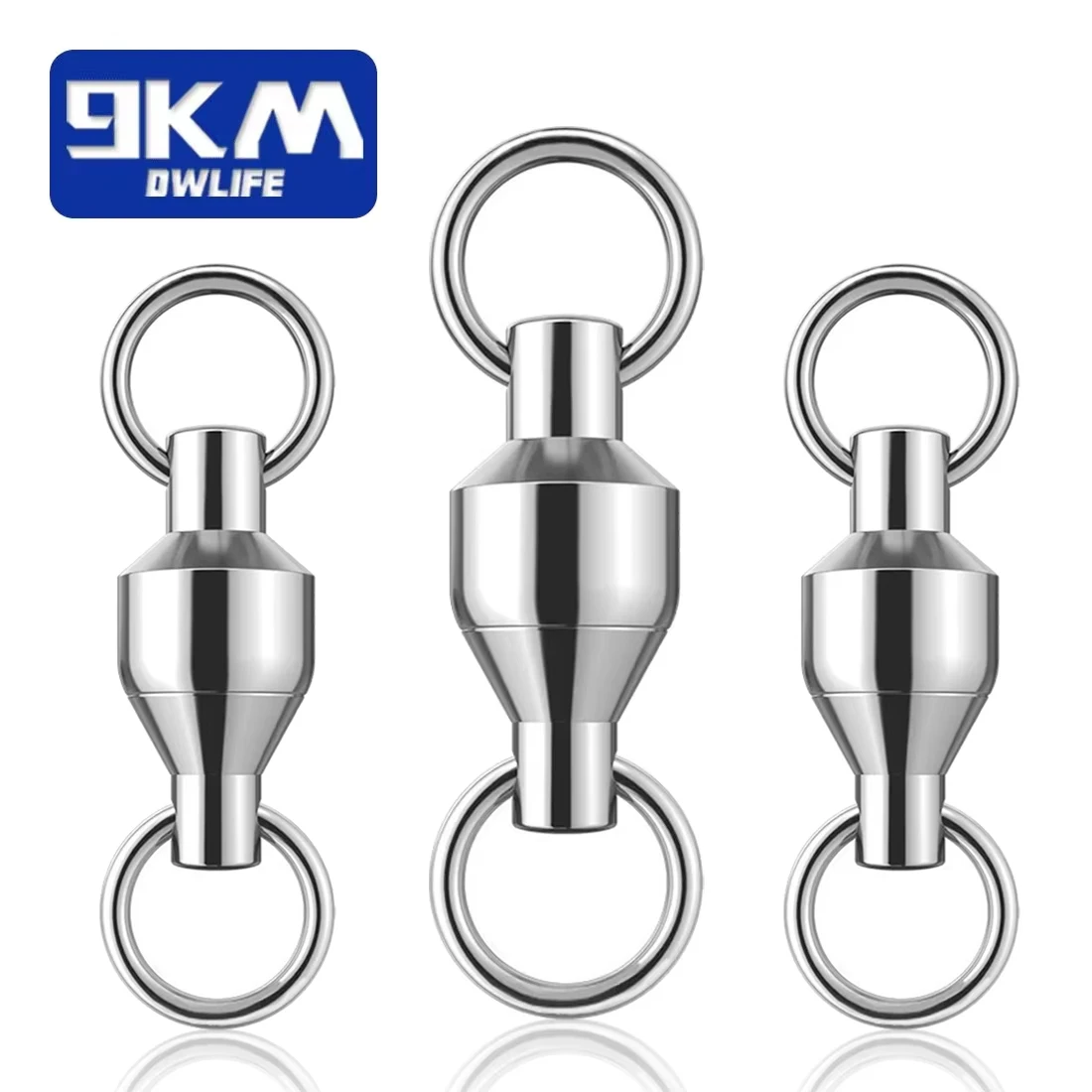 Conectores giratorios acero inoxidable con rodamiento para Jigging