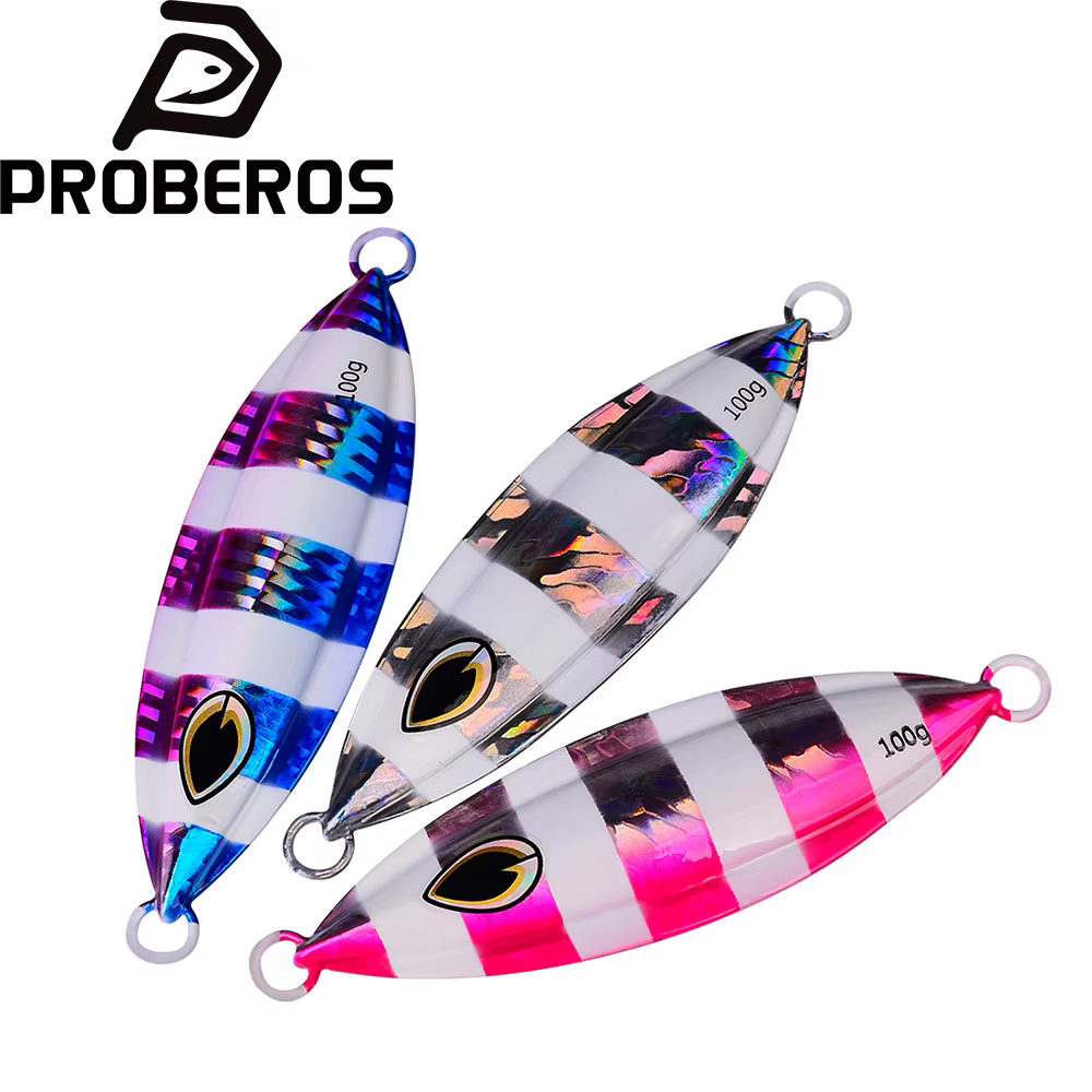 PROBEROS Jig metálico para jigging y curricán en mar - imagen 4