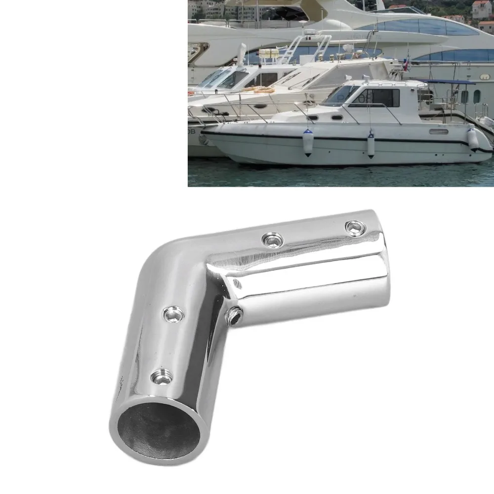 Codo 110° pasamanos barco acero inoxidable 316 - imagen 3