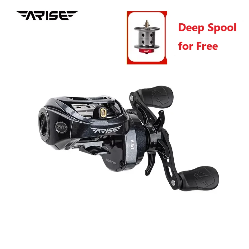 Carrete de Pesca HAIBO ARISE ELITE 2026 ultraligero y extra profundo