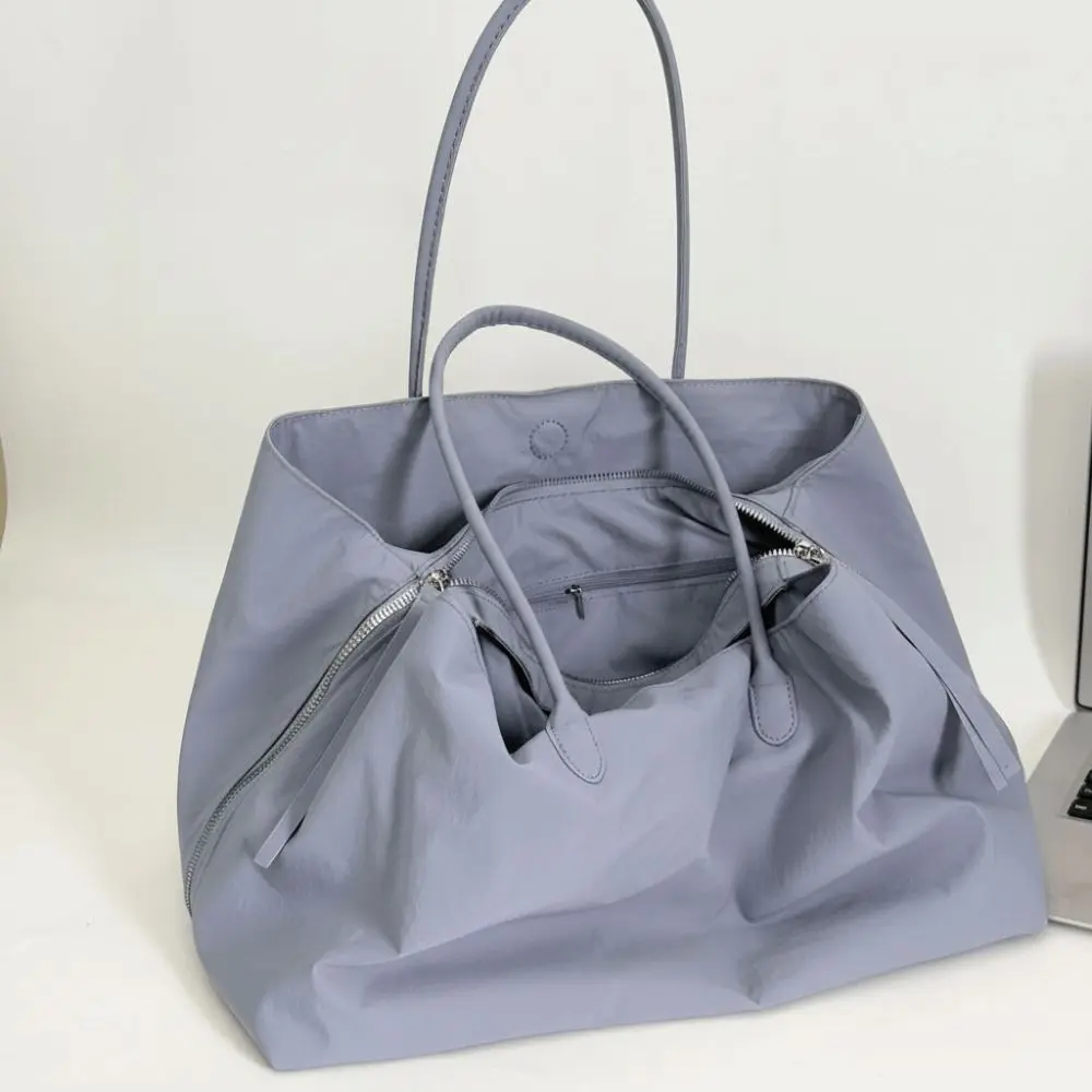 Bolso Tote informal impermeable de nailon gran capacidad - imagen 3