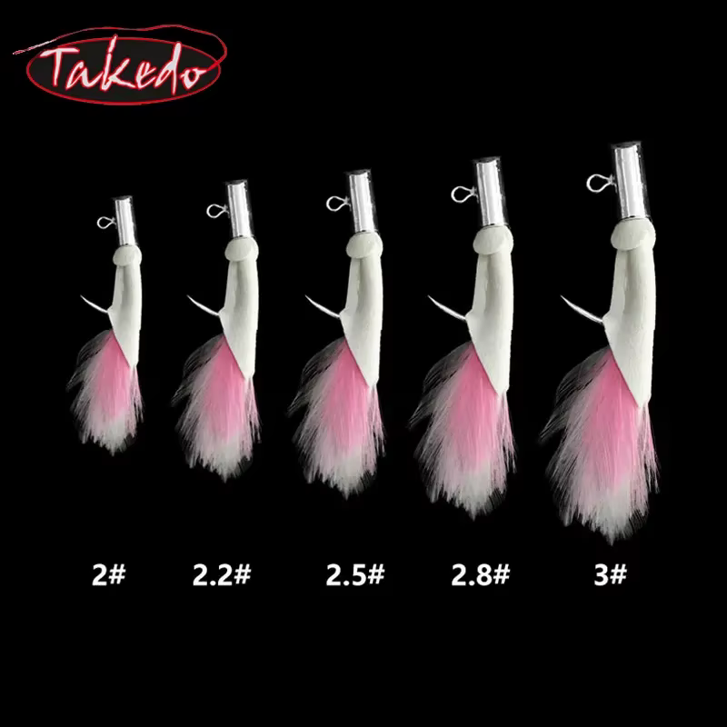 Anzuelos Piel de Ciervo Galvanizados TAKEDO para Pesca de Atún - imagen 5