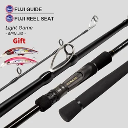 Hunthouse Almighty Fujl Caña de carbono spinning lubina