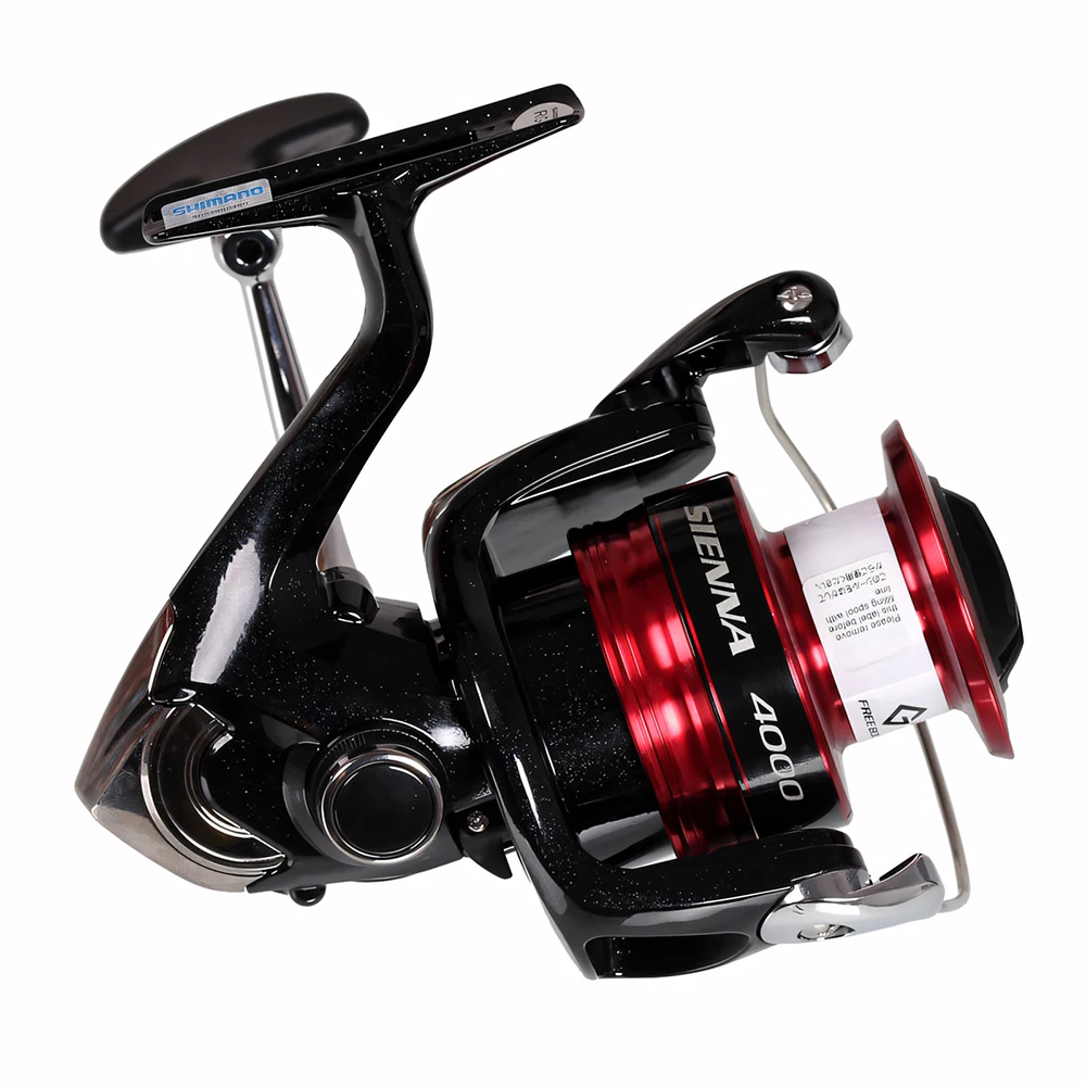 Carrete Shimano Sienna giratorio – arrastre potente agua salada - imagen 5