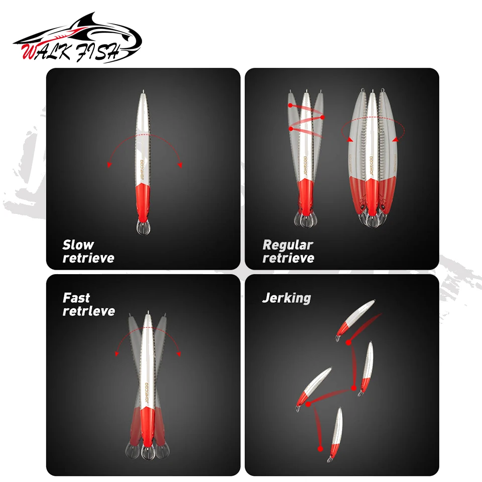 Wobbler/Jerkbait con anzuelo triple