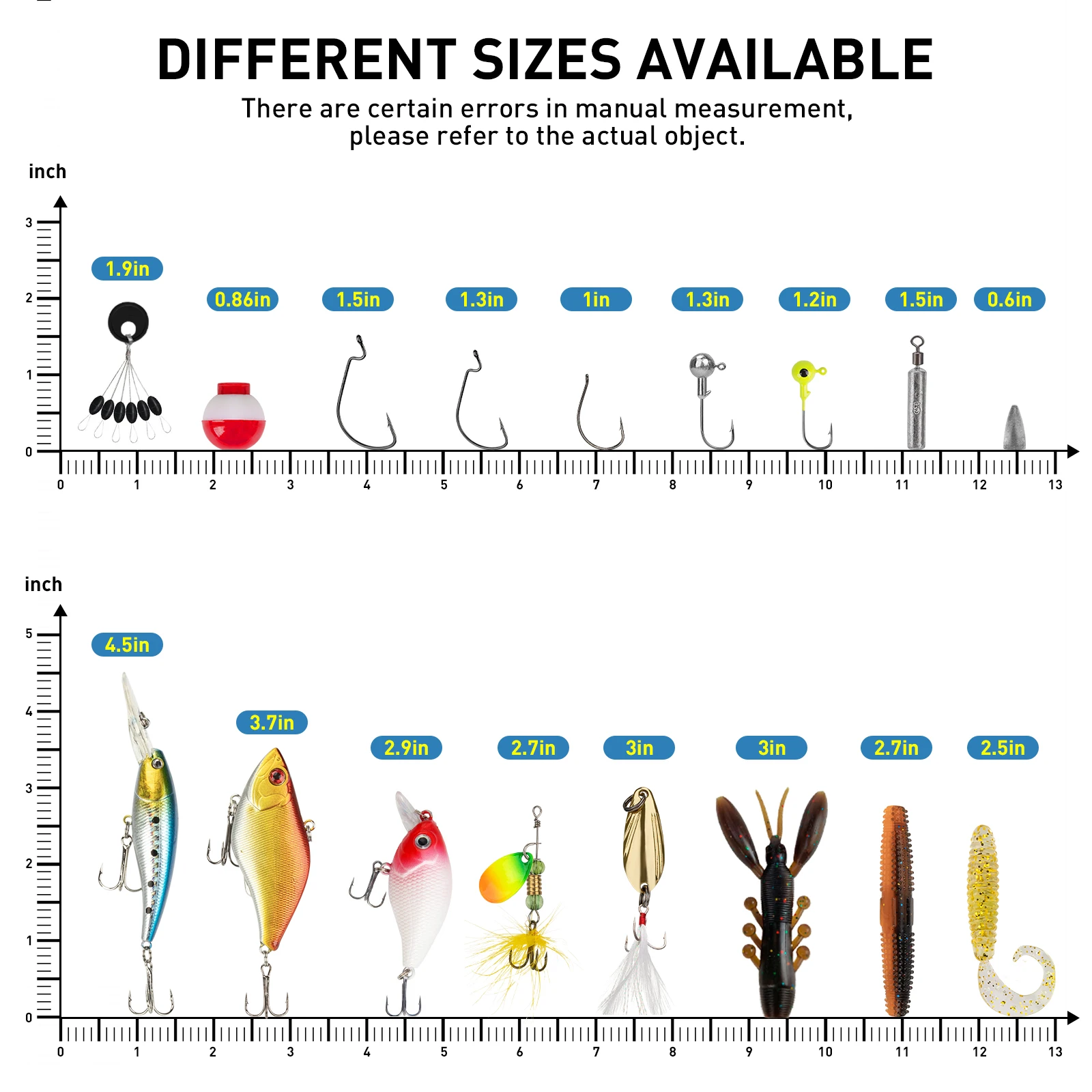 THKFISH Kit de señuelos para trucha y lucio con jigs y metálicos - imagen 5