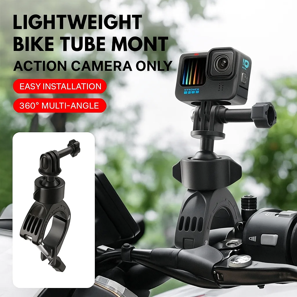 Soporte para manillar de bici cámara de acción Insta360, GoPro y DJI - imagen 5