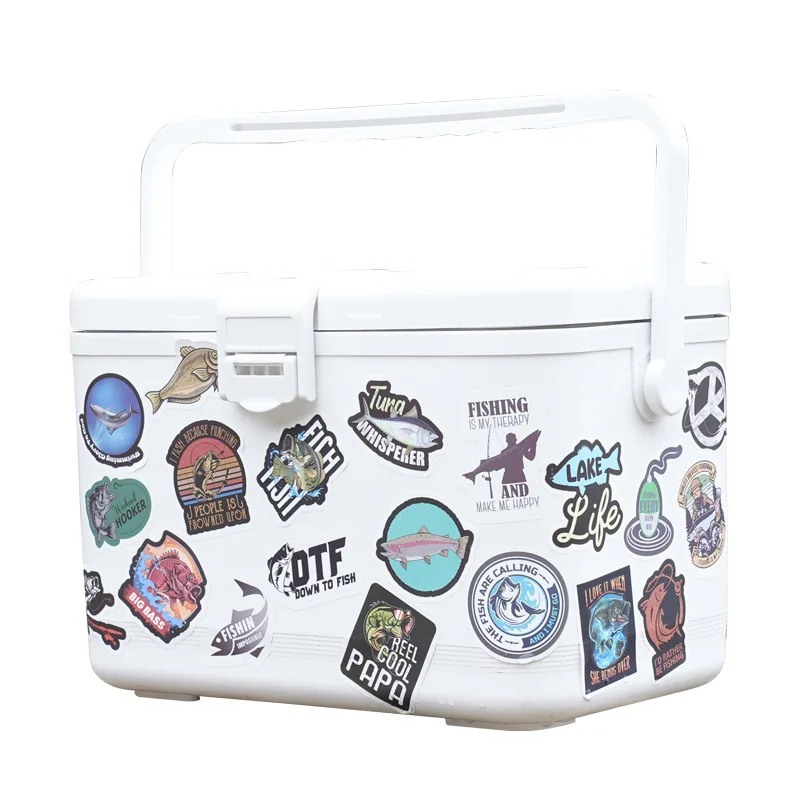 Stickers impermeables estilo graffiti para caja aparejos pesca - imagen 5