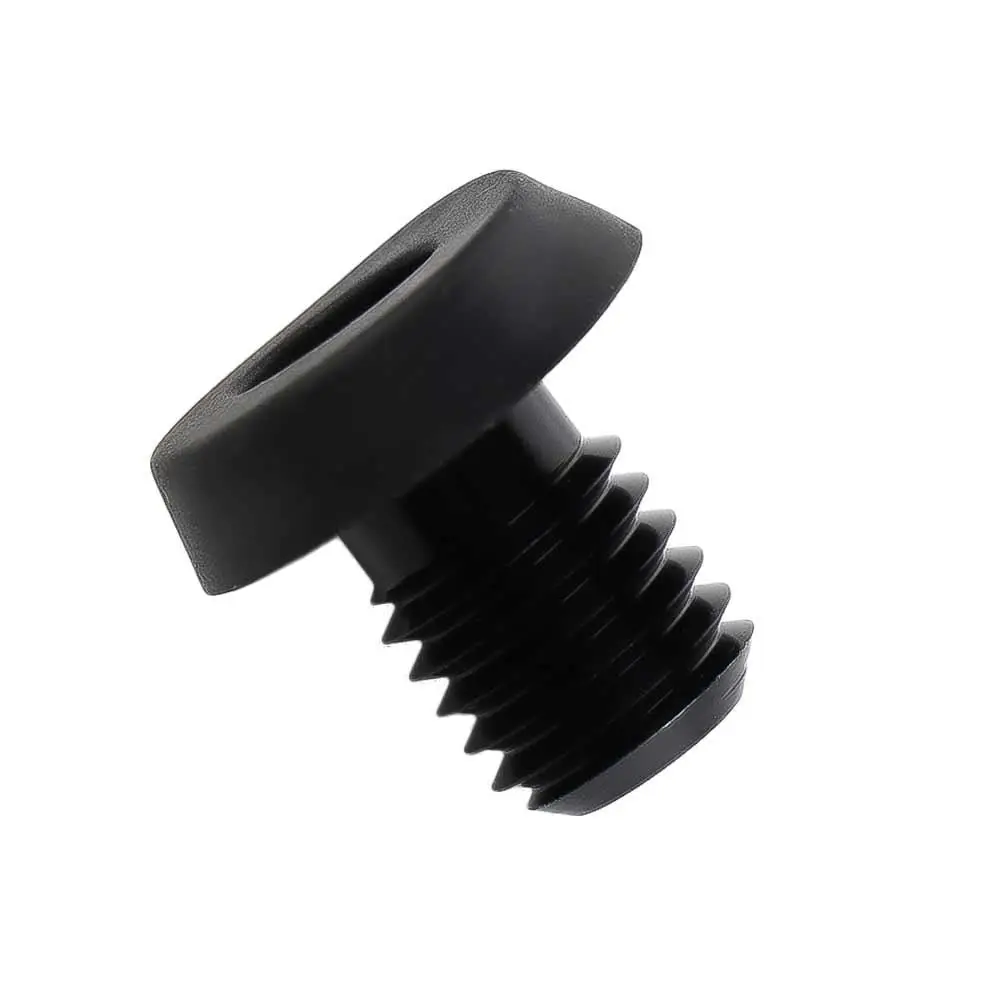 Tornillo y zona de tapón trasero del taco