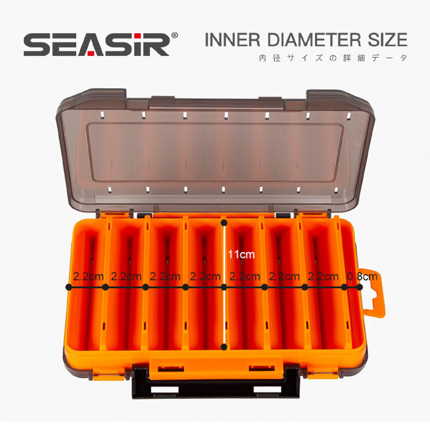 Caja de aparejos SEASIR con compartimentos - imagen 4