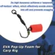 Flotador de carpa de espuma EVA portátil para pesca con mosca - imagen 2