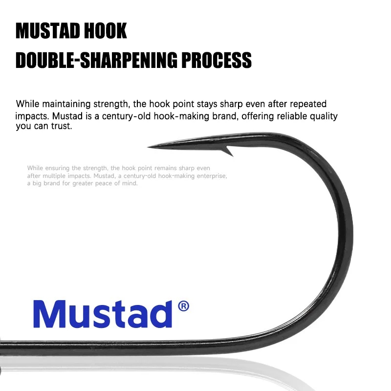 Anzuelos Jig Head Mustad Wobble con púas Midosto para lubina - imagen 5